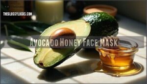 avocado honey face mask