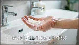 avoid irritation and dryness