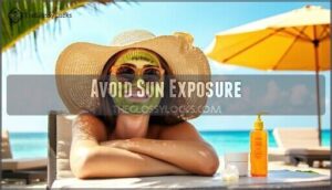 avoid sun exposure