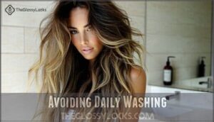 avoiding daily washing