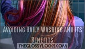 avoiding daily washing and its benefits