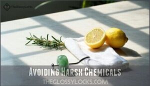 avoiding harsh chemicals