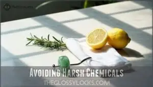 avoiding harsh chemicals