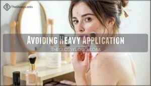 avoiding heavy application