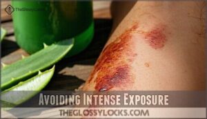 avoiding intense exposure