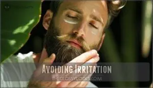 avoiding irritation