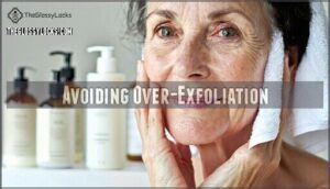 avoiding over-exfoliation