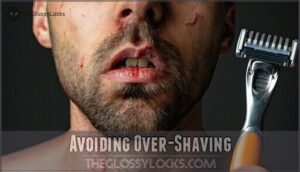 avoiding over-shaving avoiding over-shaving
