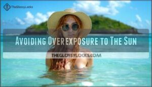 avoiding overexposure to the sun