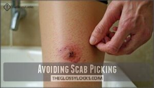 avoiding scab picking