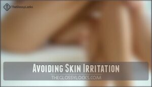avoiding skin irritation