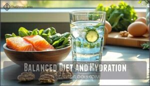 balanced diet and hydration