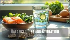 balanced diet and hydration