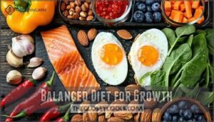 balanced diet for growth