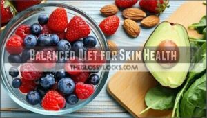 balanced diet for skin health