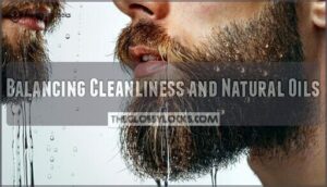 balancing cleanliness and natural oils
