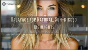 balayage for natural, sun-kissed highlights