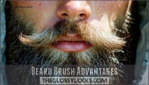 beard brush advantages