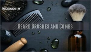 beard brushes and combs
