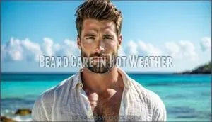 beard care in hot weather