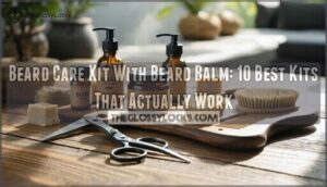 beard care kit with beard balm