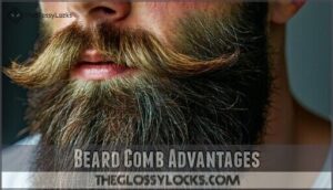 beard comb advantages