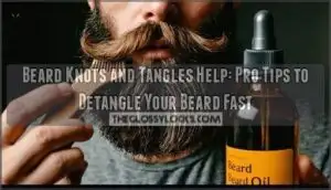 beard knots and tangles help