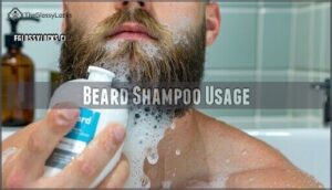 beard shampoo usage