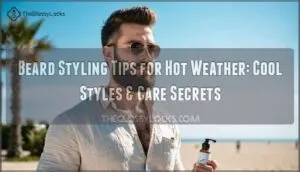 beard styling tips for hot weather