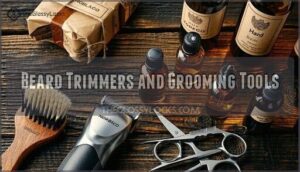 beard trimmers and grooming tools