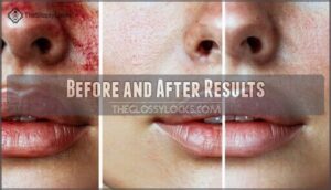 before and after results