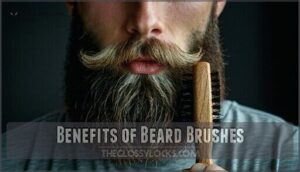benefits of beard brushes