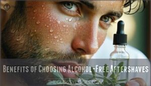 benefits of choosing alcohol-free aftershaves