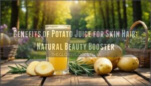 benefits of potato juice for skin hair