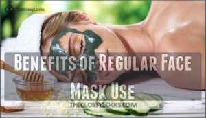benefits of regular face mask use