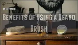 benefits of using a beard brush