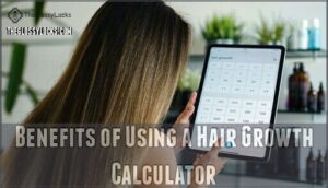 benefits of using a hair growth calculator