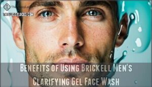 benefits of using brickell men's clarifying gel face wash