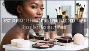 best drugstore foundations for dark skin