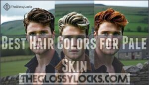 best hair colors for pale skin