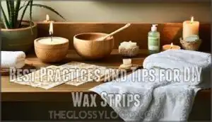 best practices and tips for diy wax strips