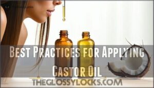 best practices for applying castor oil