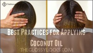 best practices for applying coconut oil