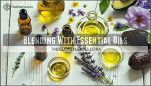 blending with essential oils