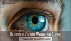 blurred vision warning signs