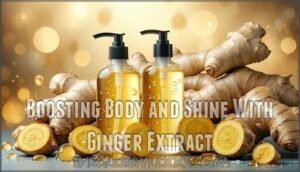 boosting body and shine with ginger extract