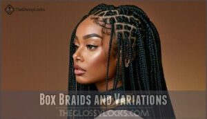 box braids and variations