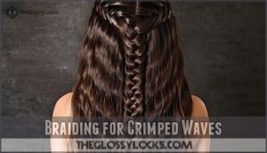 braiding for crimped waves