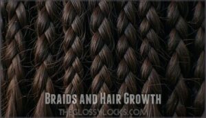 braids and hair growth