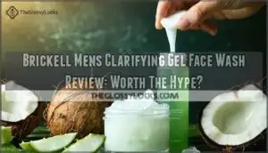 brickell mens clarifying gel face wash review
